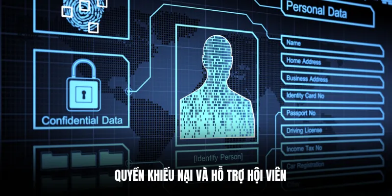 Quyền khiếu nại và hỗ trợ hội viên.